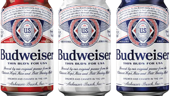 Budweiser Releasing New Patriotic Cans for Memorial Day