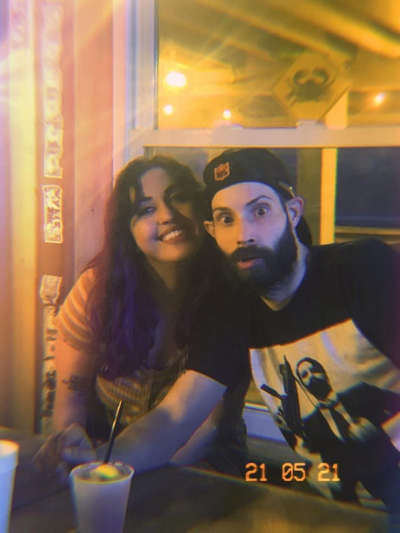 Eric and Alanna at Buddy's in Surf City, North Carolina