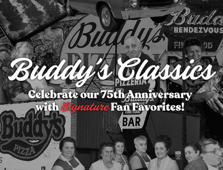 Buddy’s Pizza brings back classic menu items for 75th anniversary celebration