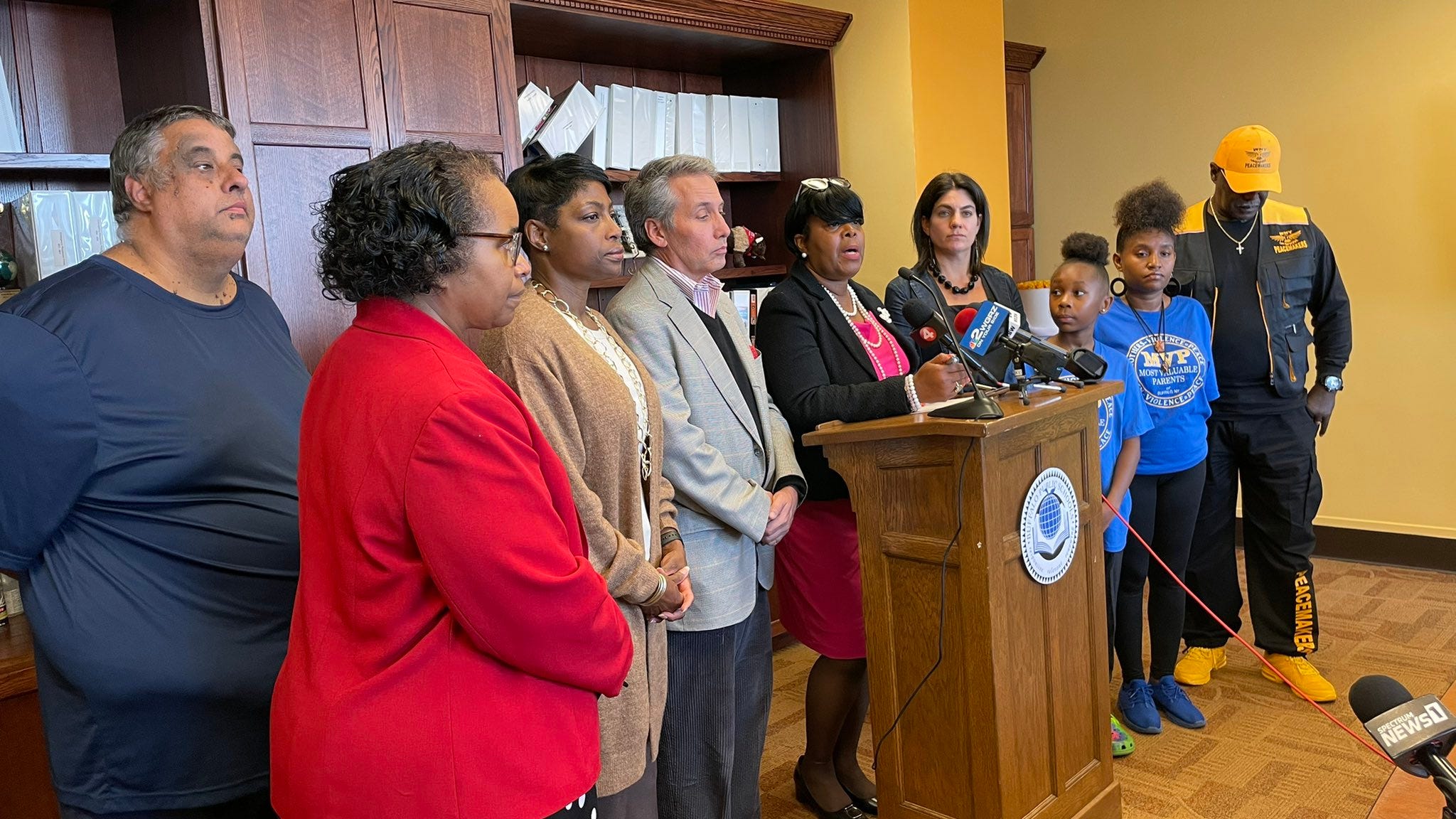 Buffalo Police and school leadership address violence at McKinley High