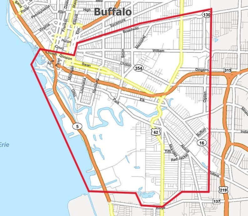 South Buffalo driving ban