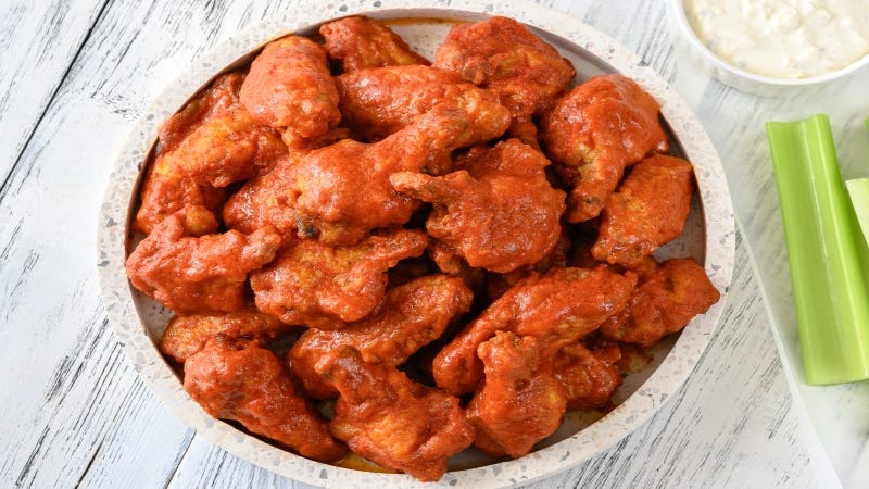 Chicken Wings Buffalo style Getty Images