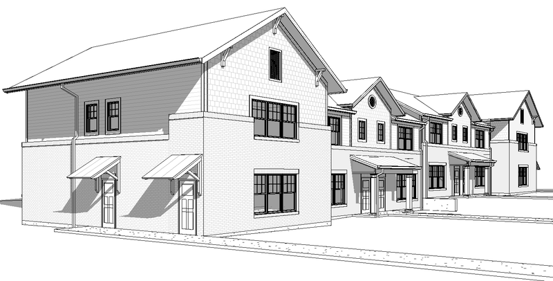 Rendering of Arbor Hills development