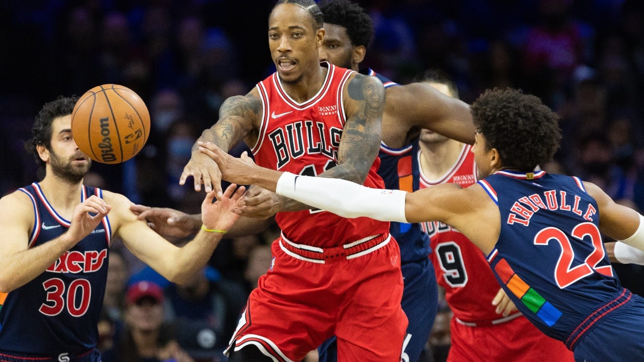 Bulls lose 103-98 to 76ers
