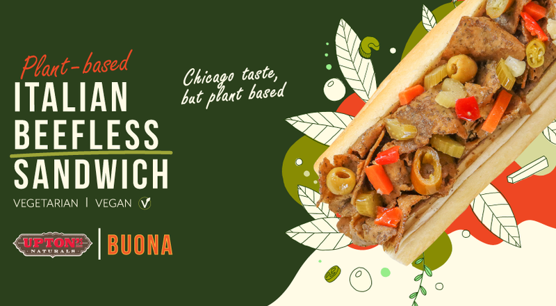Buona Beef makes plant-based sandwiches permanent menu item