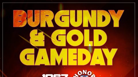 Burgundy & Gold Game Day