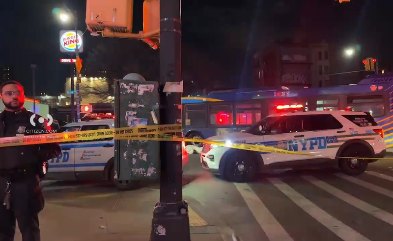 The bus operator remained at the scene and has not been charged