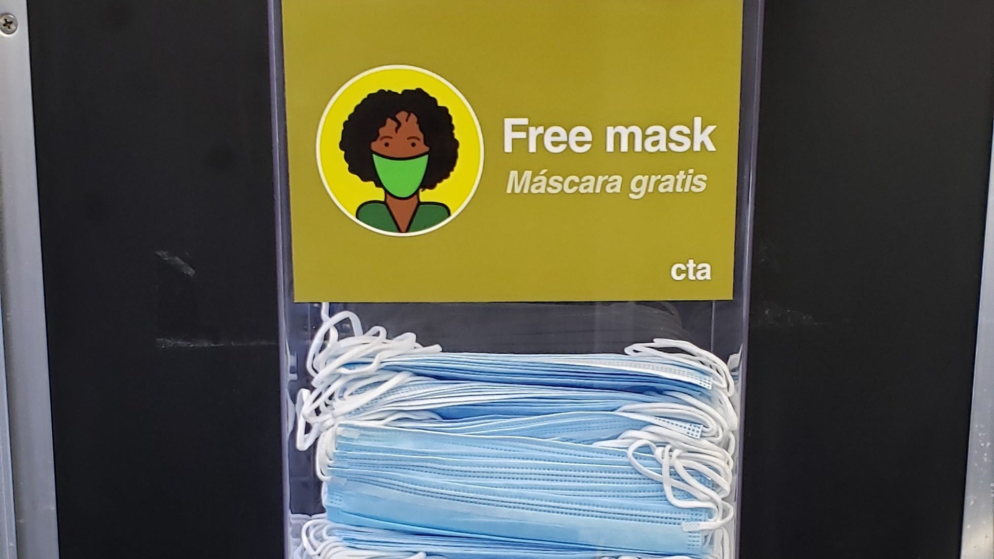 CTA adds free mask dispensers on buses as part of test program