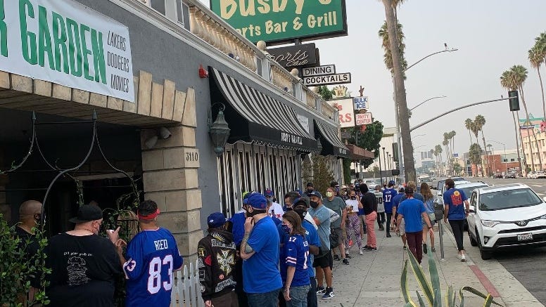 Los Angeles Bills Backers prepared for flood of 'Bills Mafia' to Southern California