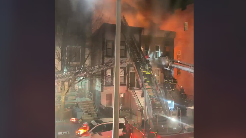Woman, 67, critically injured when E-bike battery sparks fire in Brooklyn building