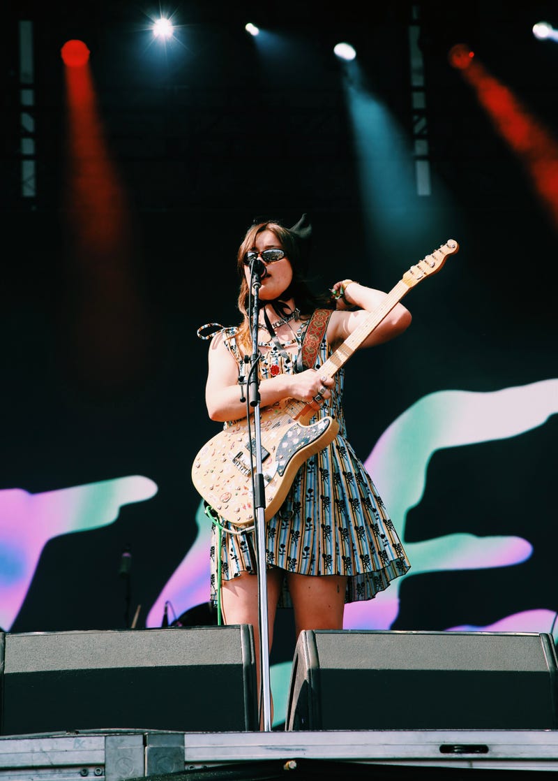 Wet Leg playing at Austin City Limits Music Festival 2022