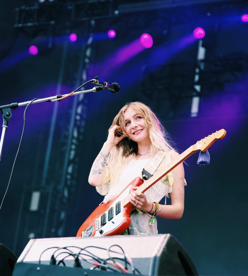 Wet Leg playing at Austin City Limits Music Festival 2022
