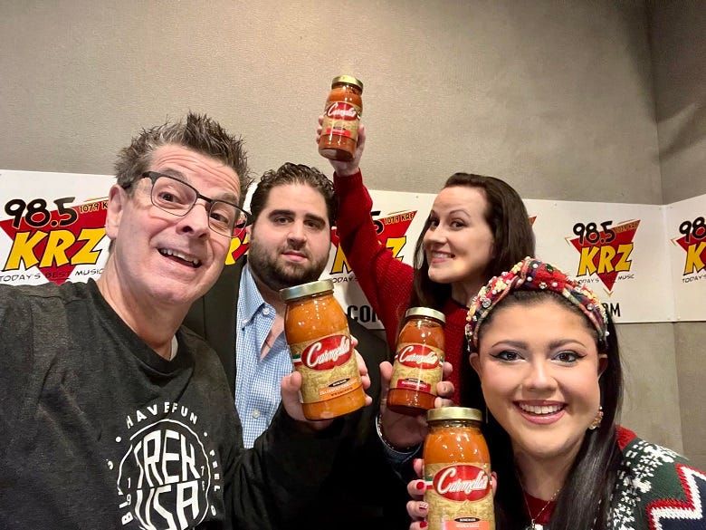 Pat & Danielle from Carmella's Sauces w. Rocky & Lissa