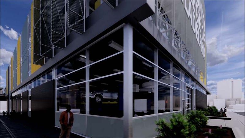 A rendering of Community College of Philadelphia's new career and tech center, which is expected to open in 2022. 