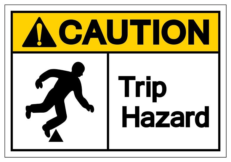 Caution sign