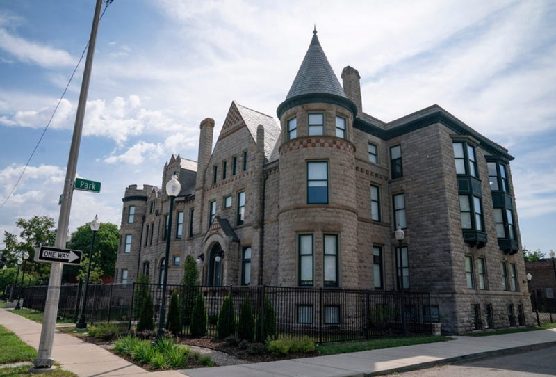 The Scott Mansion Apartments are some of the late Joel Landy portfolio properties