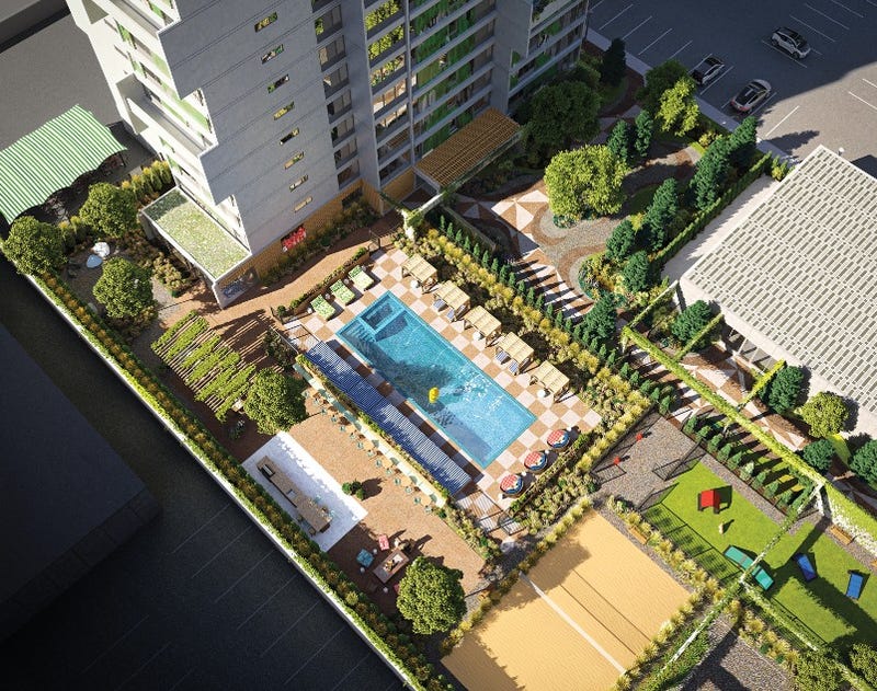 City Club Apartments Lafayette Park Pool