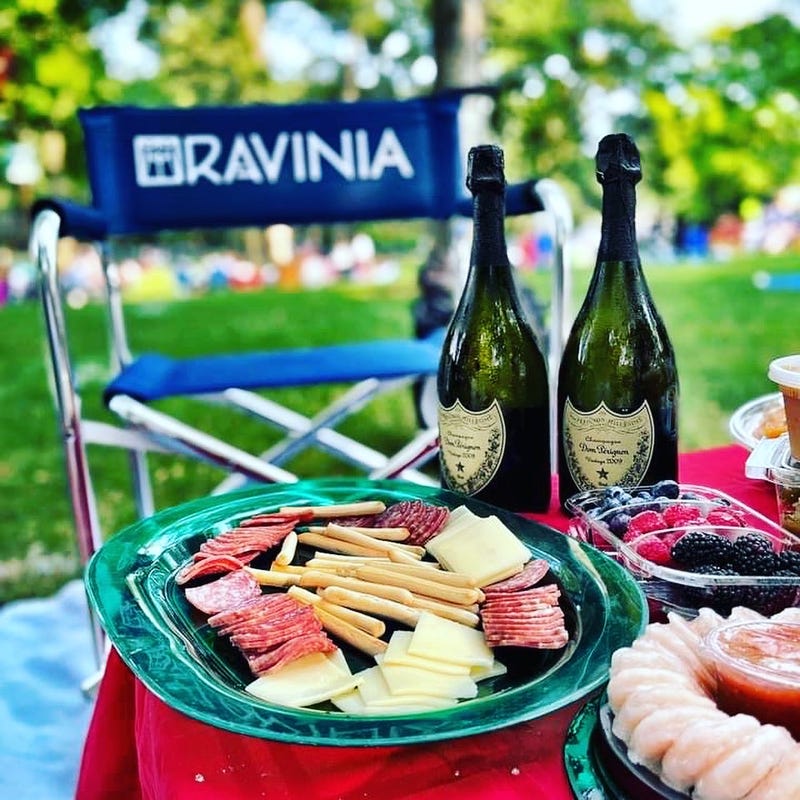 lawn at Ravinia