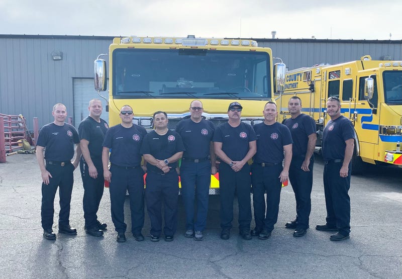 Clark County fire team