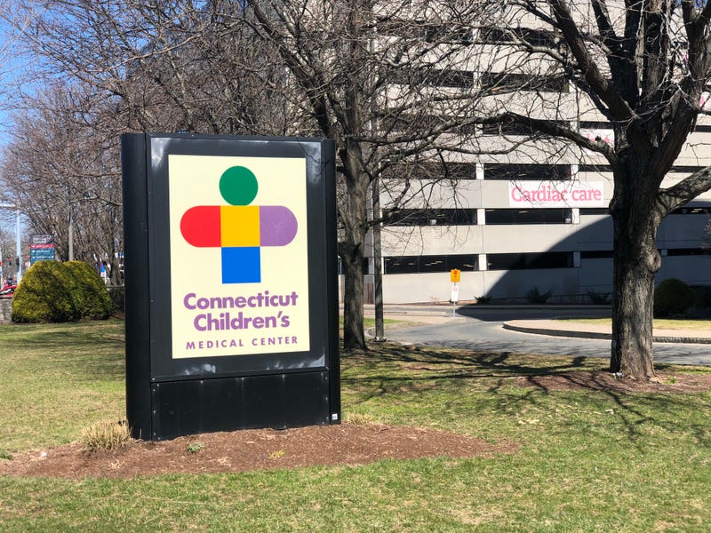 Connecticut Children's Medical Center sign in Hartford