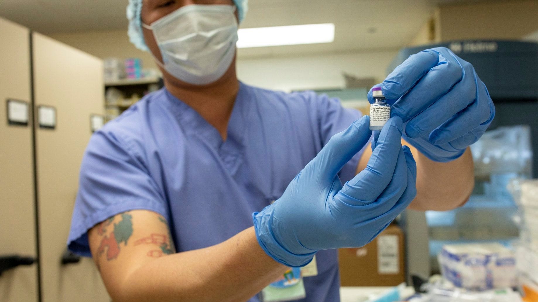 Chicago administers first doses of Moderna vaccine
