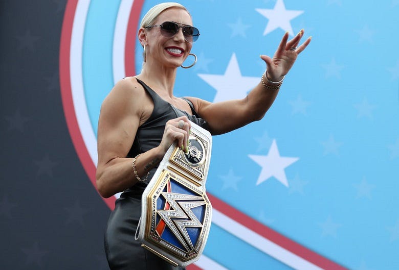 WWE Superstar Charlotte Flair