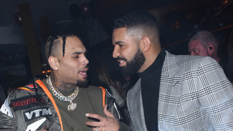 Chris Brown and Drake