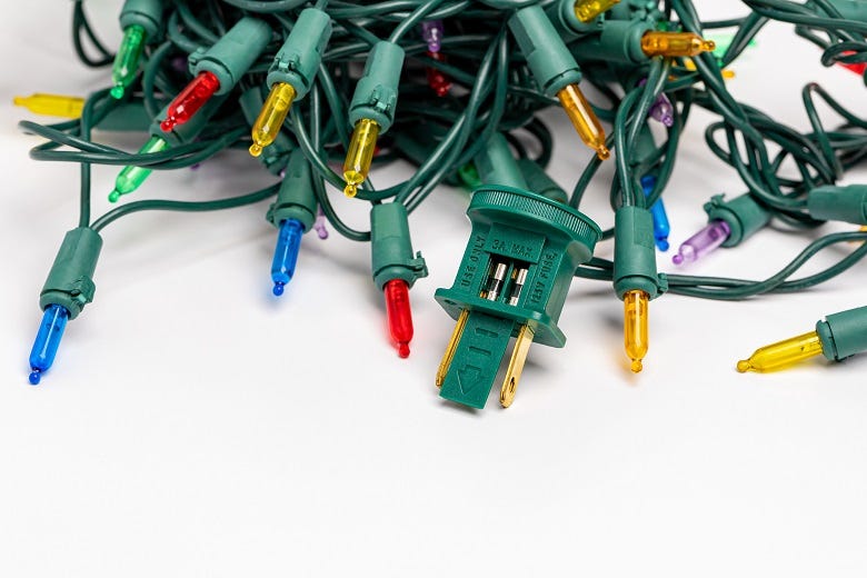 Christmas lights