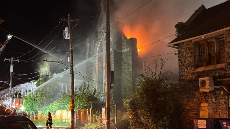 Church fire