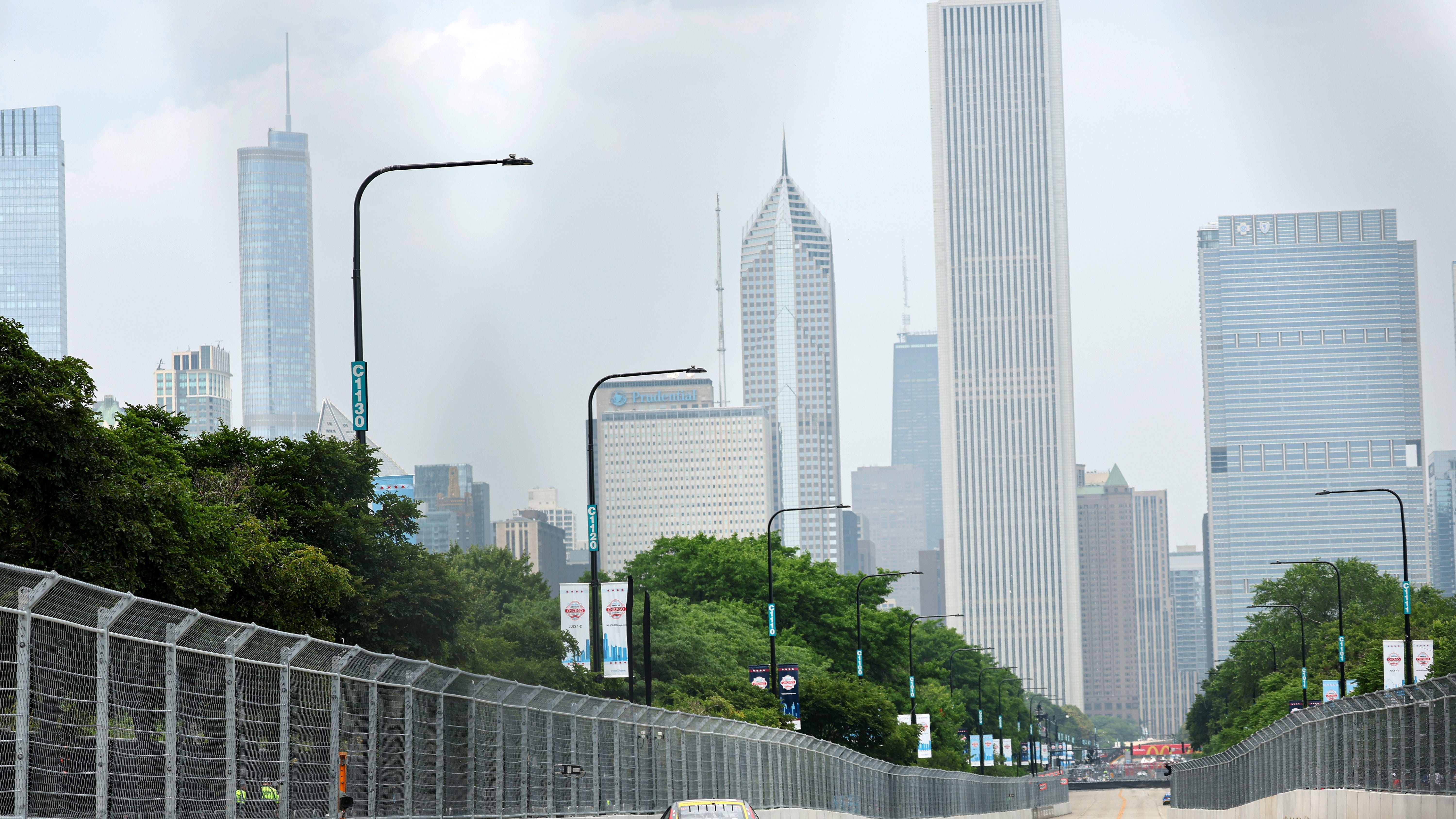 Johnson noncommittal about NASCAR's debut in Chicago, wants to evaluate how things went