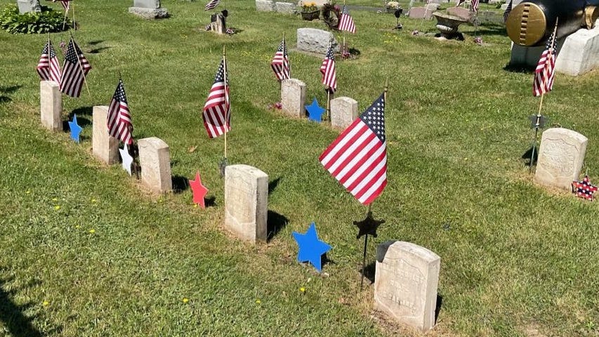 Return to honor: A Pennsylvania woman is cleaning veterans' headstones