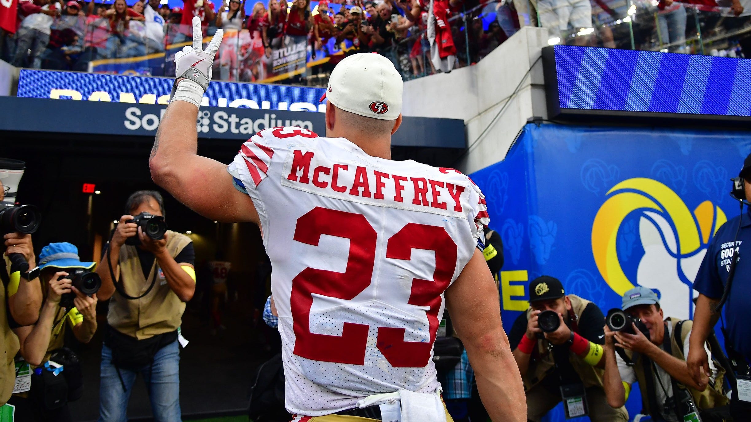 Christian McCaffrey accomplishes rare trifecta in big win vs. Rams