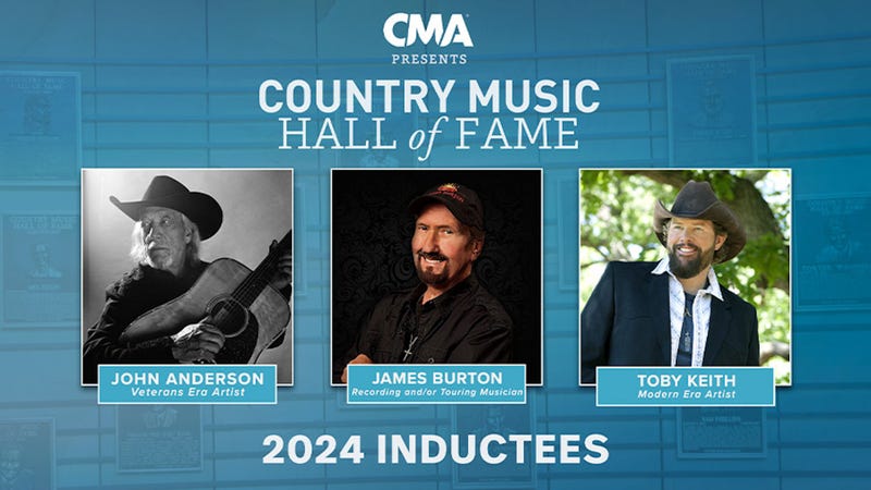 John Anderson, James Burton, Toby Keith