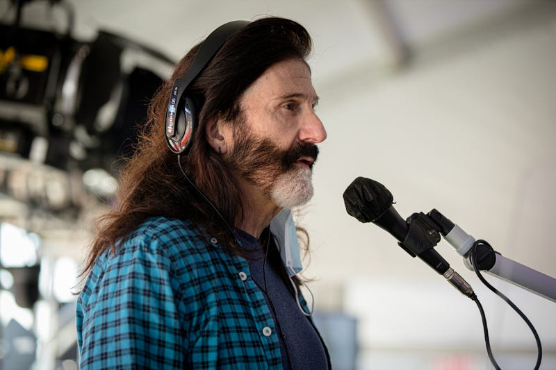 Radio disc jockey Pierre Robert.