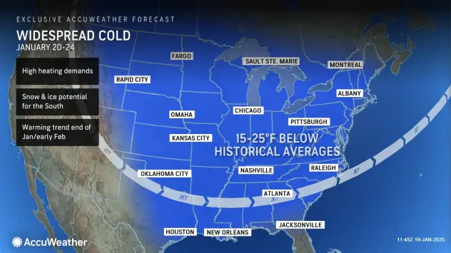 COLD on the map