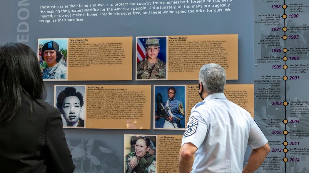 First Women of Color exhibit opens at Women's War Memorial