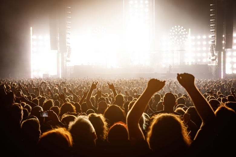 concert crowd