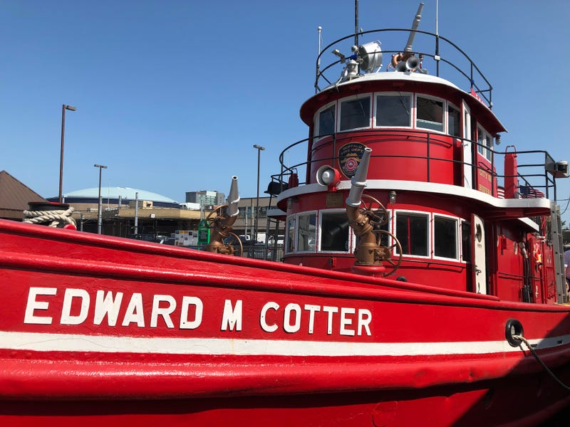 Buffalo's Fireboat, the Edward M. Cotter, celebrates a milestone