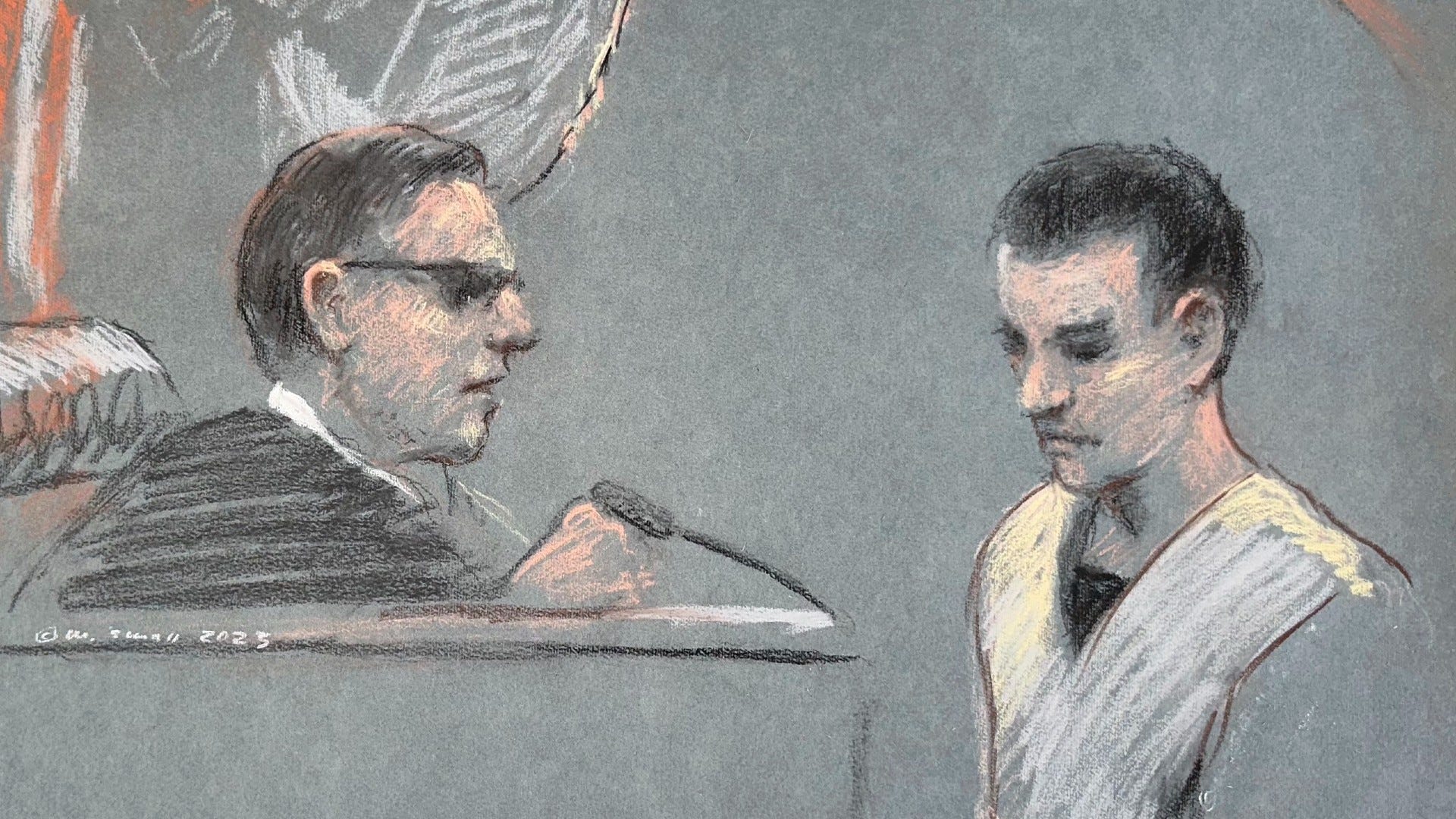 Leak suspect appears in court as US reveals case against him