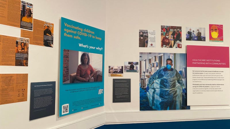 Trusted Messengers exhibit at the Mutter Museum