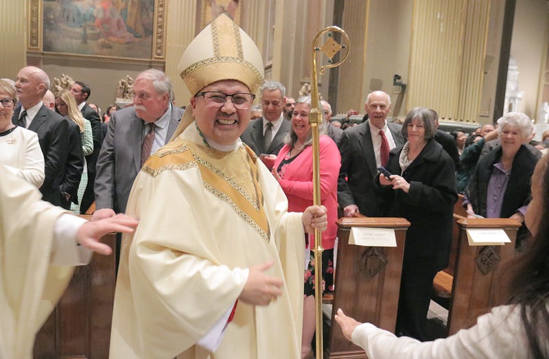 Auxiliary Bishop Efren Esmilla.