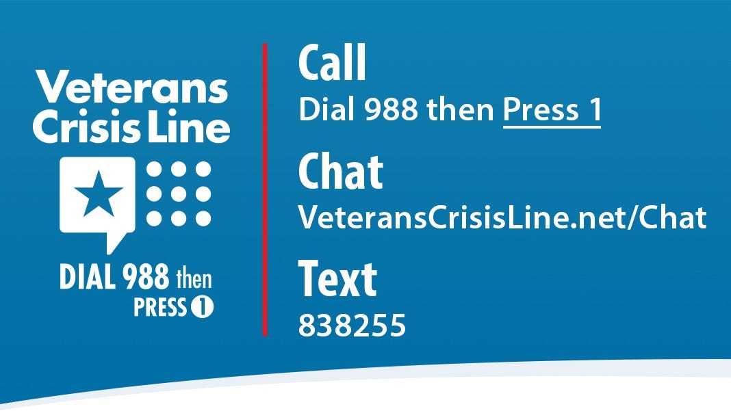 Vets in suicidal crisis can go to any health facility for free emergency care starting Jan. 17
