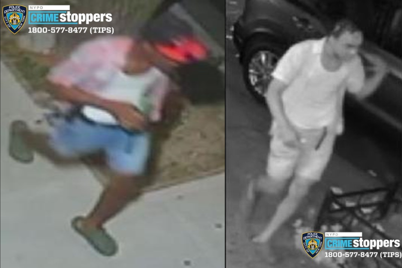 Police are searching for a man in green Crocs suspected of carjacking a driver in Williamsbridge on June 22
