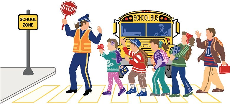 Crossing guard graphic