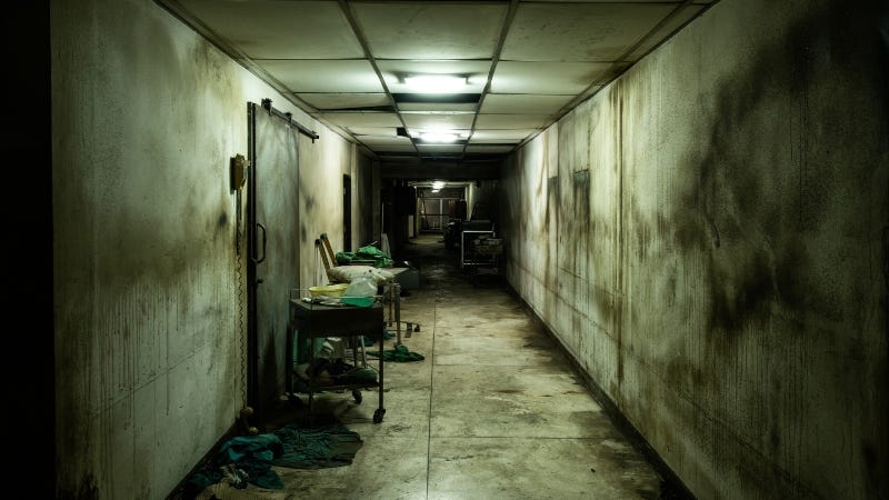 Creepy hospital scene Getty Images