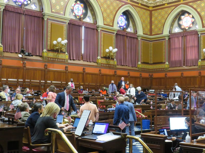 The Connecticut House of Representatives at work, 6/4/21.