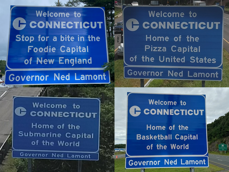 New CT Welcome Signs