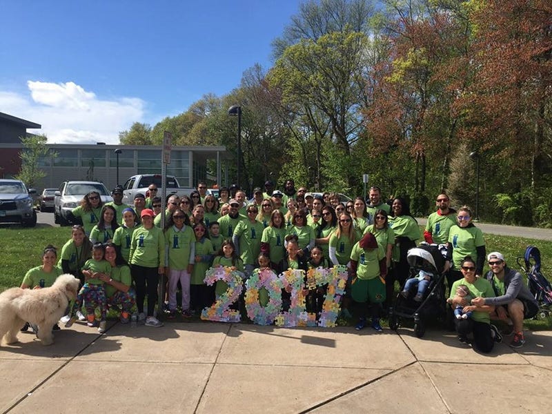 CT Walk for Autism Team