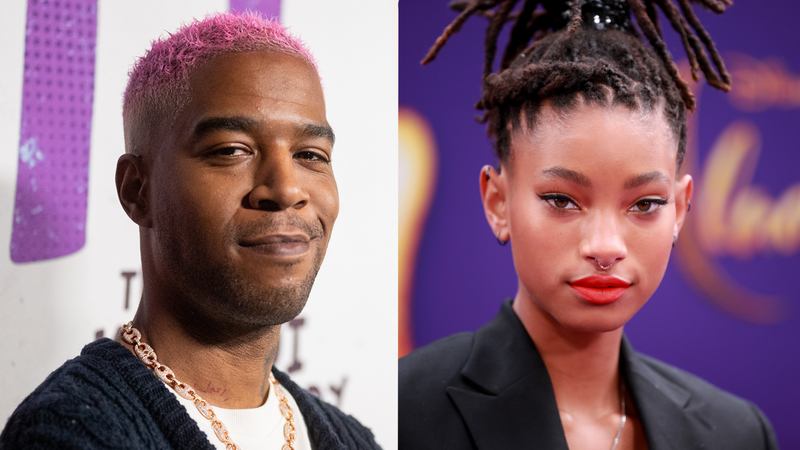 Kid Cudi and Willow Smith