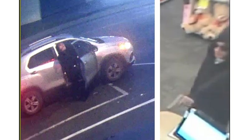 Detroit police: suspect who robbed CVS on city's west side used cardboard to cover license plate as he fled